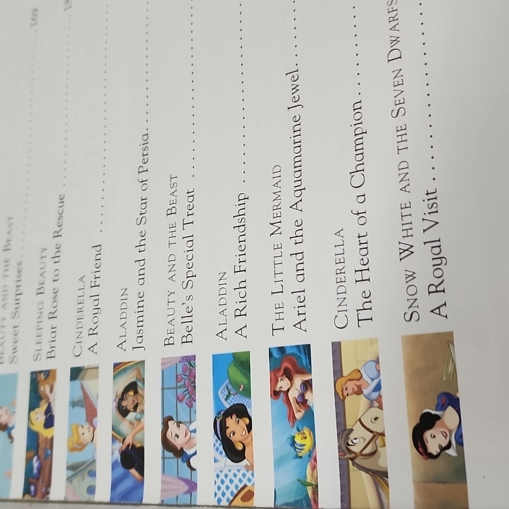 Disney princess collection story book 3rd edition all the princess stories toget - Picture 6 of 8
